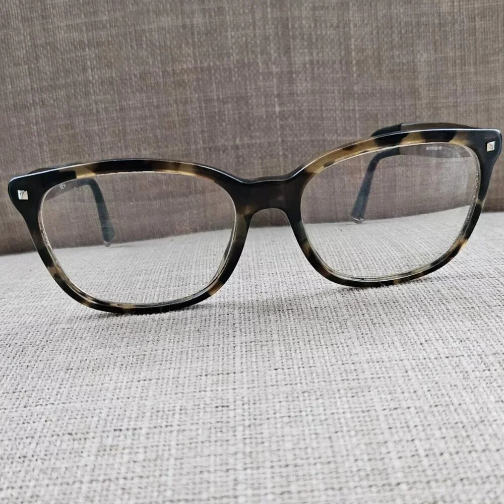Max Mara Women Eyeglasses Frame Brown Tortoise Glasses Frame Eyewear